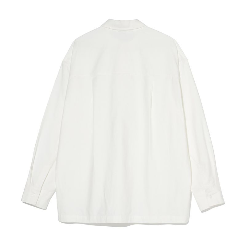 EASY OVERSIZE SHIRTS [WHITE]