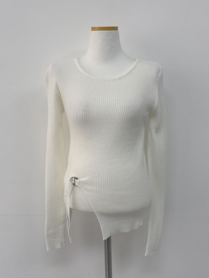 Ray Buckle Wrap Knit