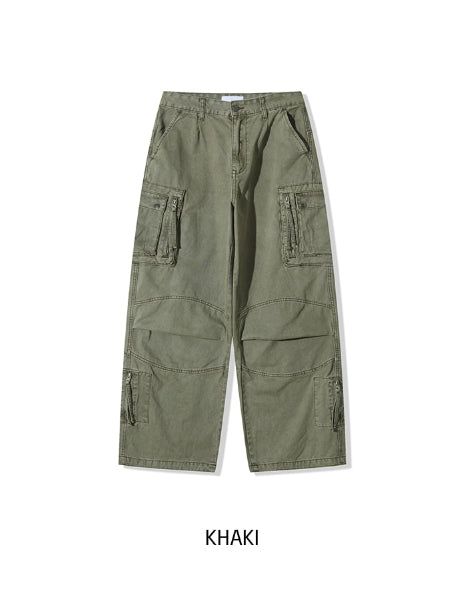 Warp Vintage Dyeing Balloon Cargo Pants