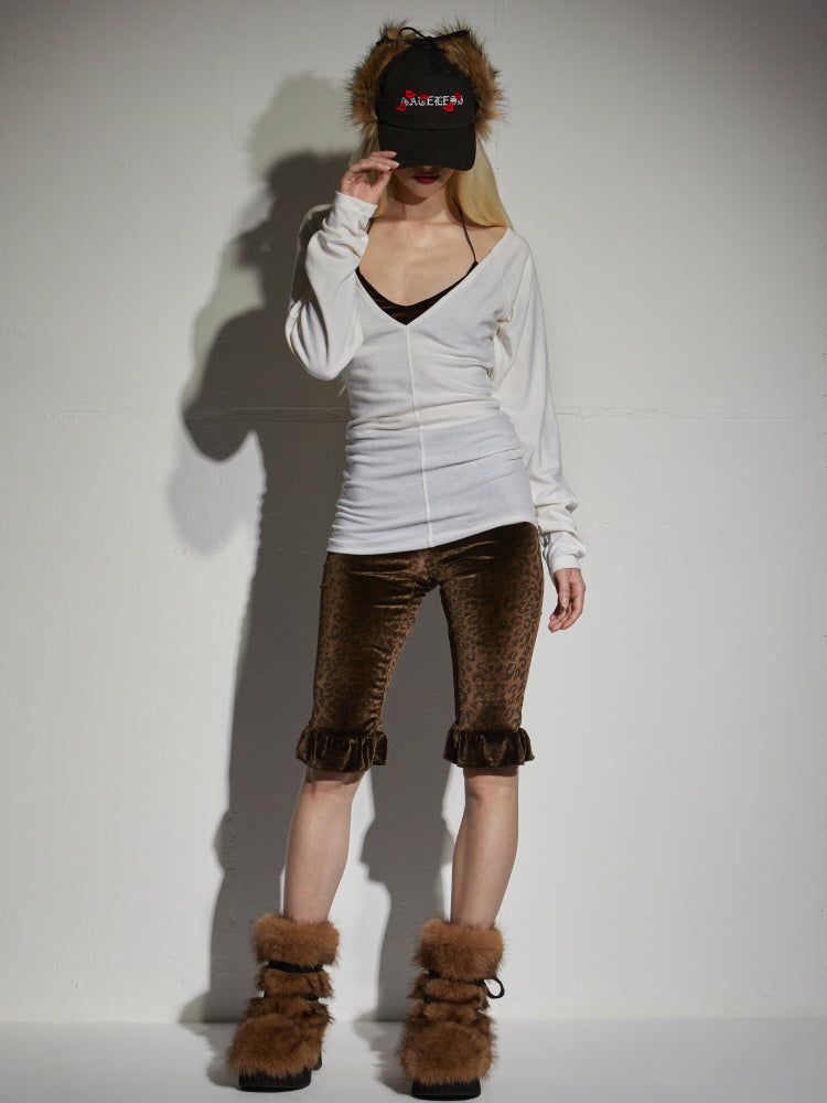 MUTTON SLEEVESS TOP
