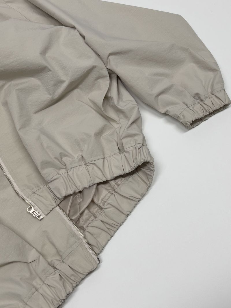 Comment Collar Loose Fit Wind Jumper