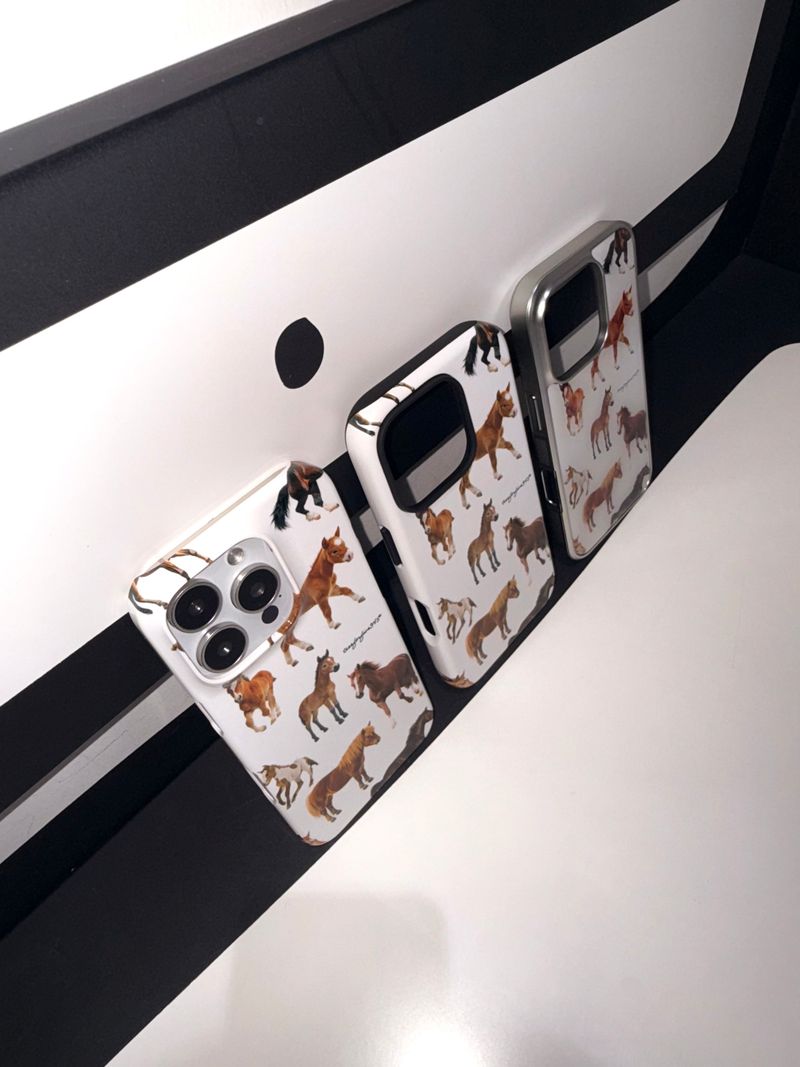 HORSES Hard Case / TREEFORFIVE345