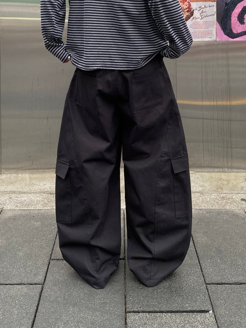 Rocket Curved Balloon Cargo Pants 3C
