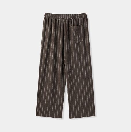 Bonnell Crinkle Stripe Wide Pants