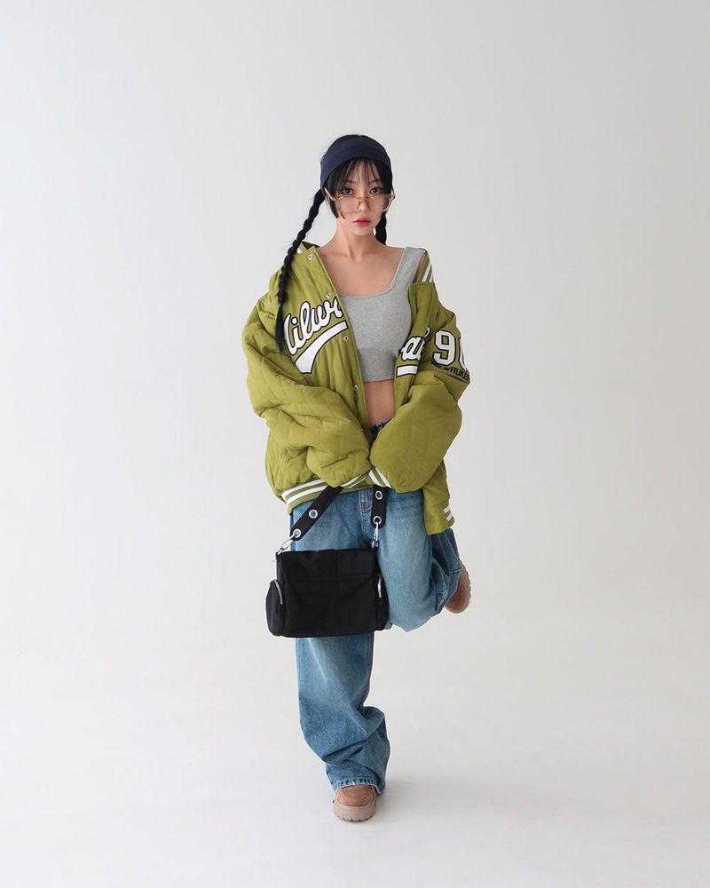 Bra cap napping cropped sleeveless