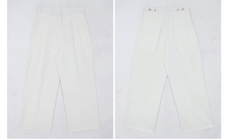 LMN All-Day Pintuck Bejo Wide Slacks (4 colors)