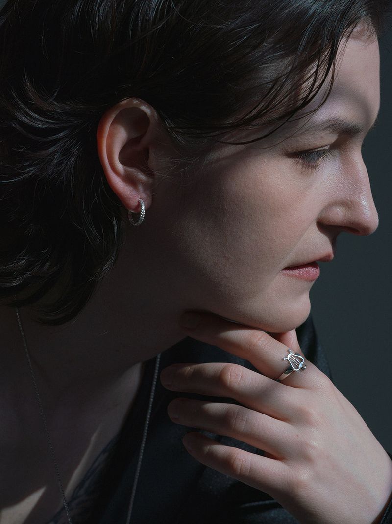 Laurel Earrings 2 - Silver