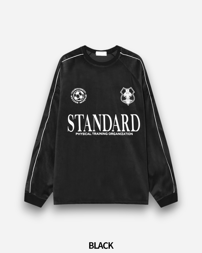 Velvet Soccer Long-Sleeved T-shirt