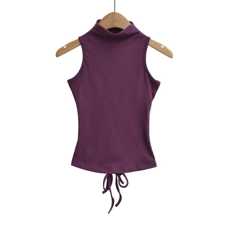 Leona Mock Neck Sleeveless