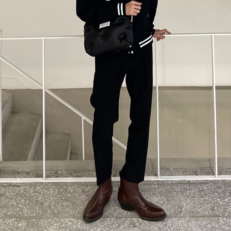 Cent signature set up slim fit slacks