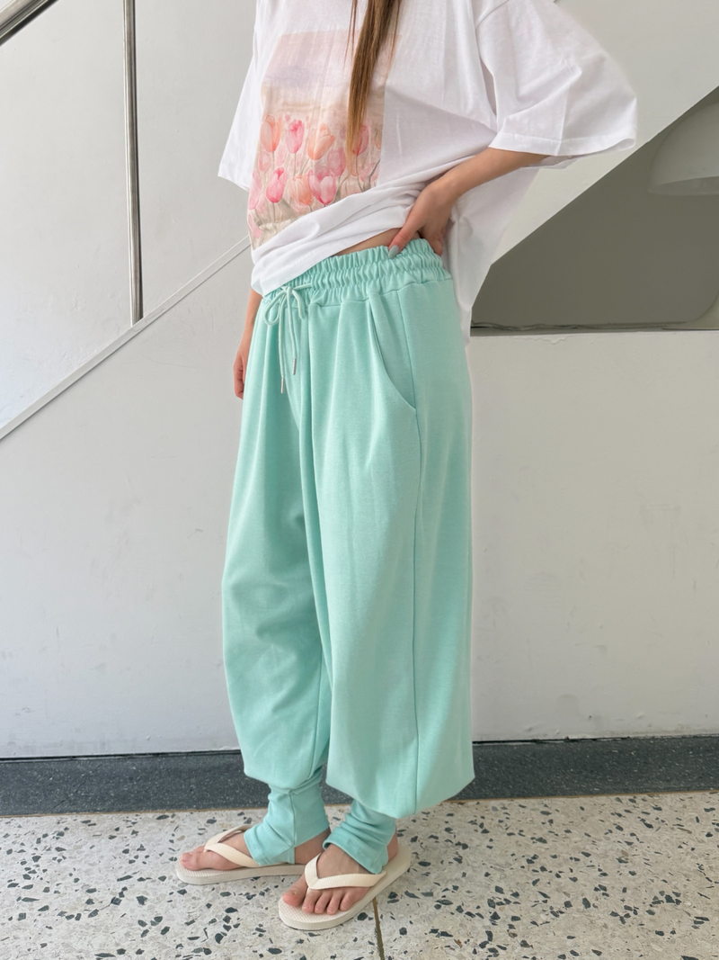another language(アナザーランゲージ)の「leg warmer wide sweat pants (Pants)」