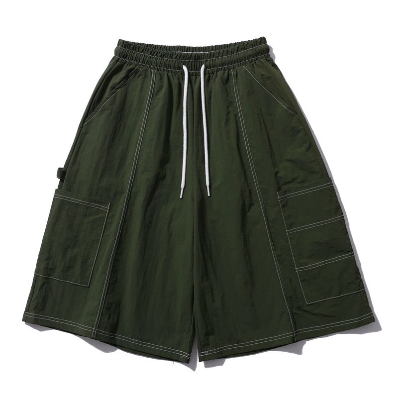 SEARCH410(サーチ410)の「CARPENTER STITCH CAPRI PANTS KHAKI(Pants)」