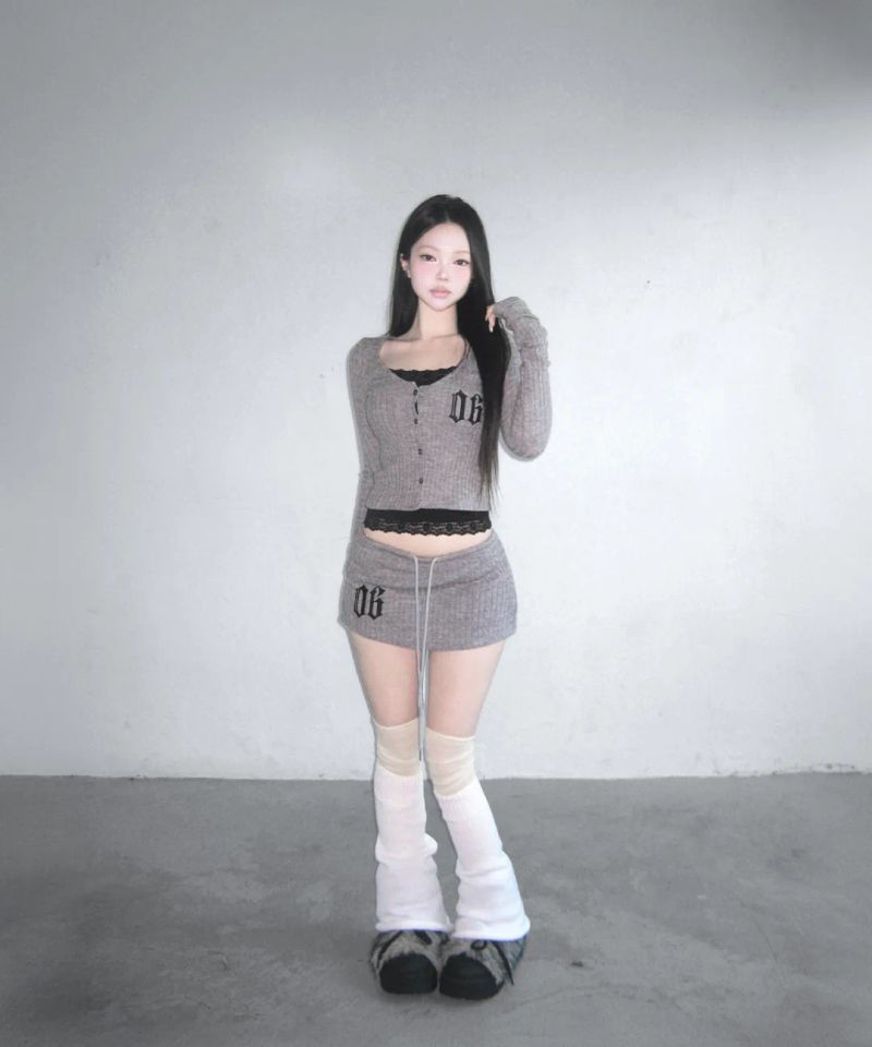 chrome cable knit cd (3colors)
