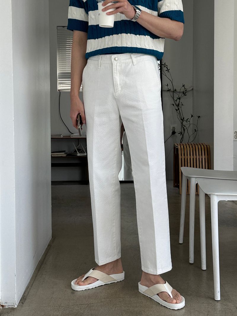 lemenne（ルメンヌ）の「エデンスタンダードフィットデイリーコットンパンツ（パンツ）」