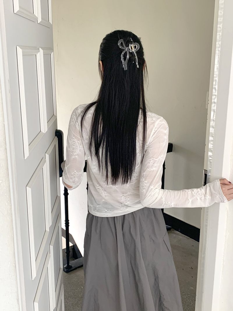 WONDER WONDER（ワンダーワンダー）の「リティフィリボンヘアヘアピン（ヘアアクセサリー）」