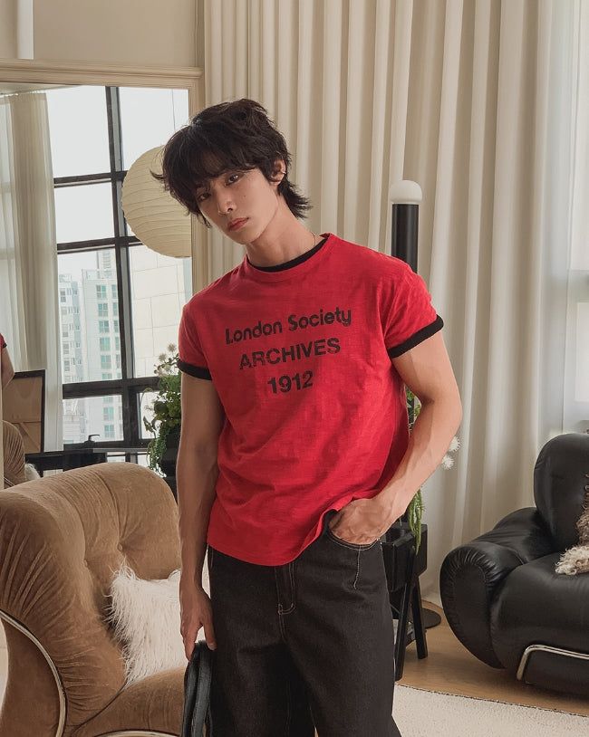 2PLAN（ツープラン）の「サイアー ヴィンテージ レタリング ショートスリーブ Tシャツ（トップス）」