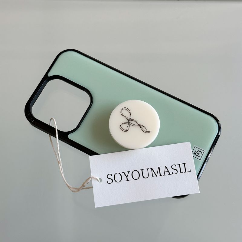 Simple mint epoxy bumper case