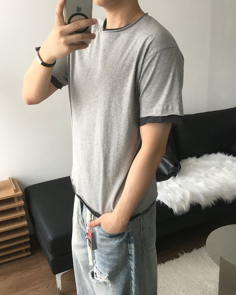 Under Layered Short Sleeve T