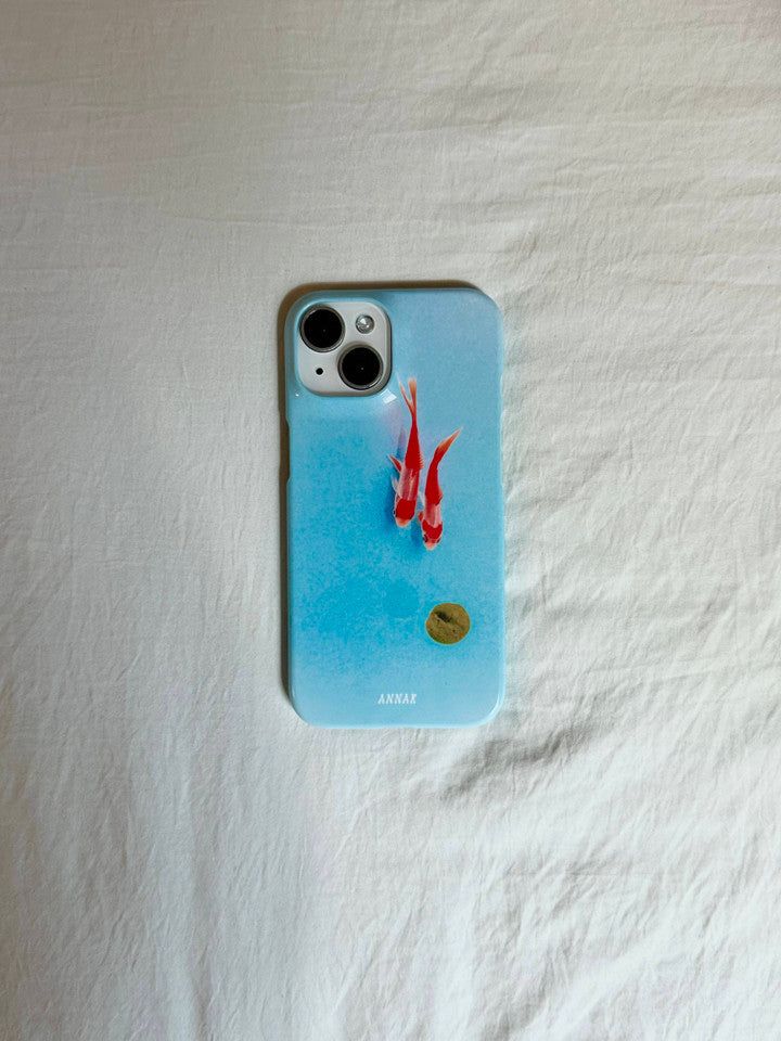 [sky harmony koi goldfish hard case]