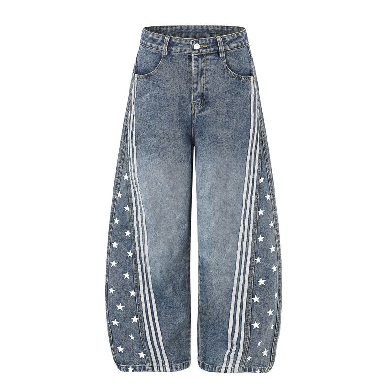 Tirza Star Track Denim Pants