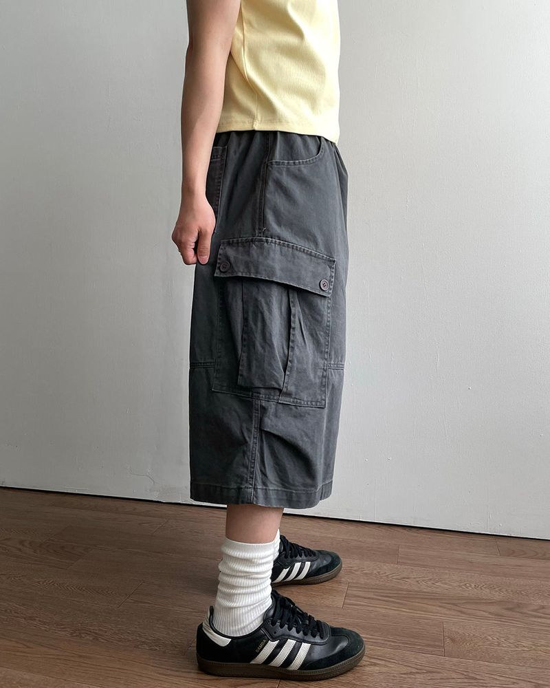 Rough Cargo Bermuda Pants