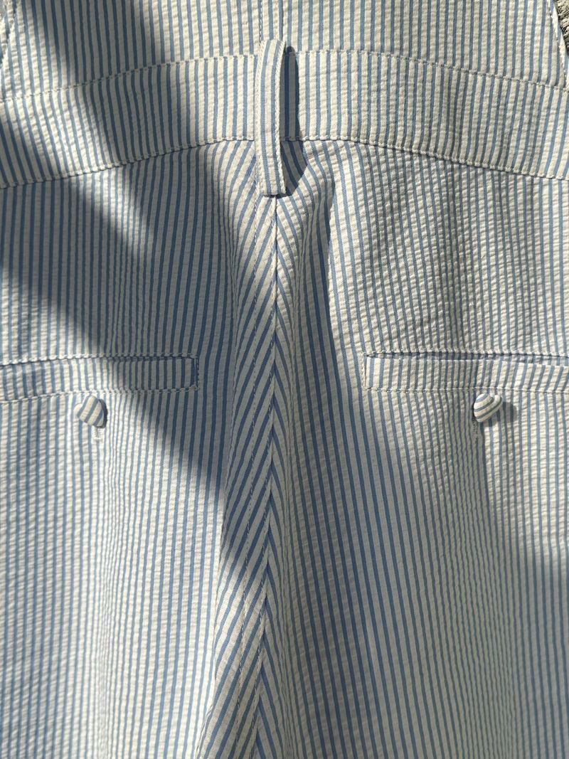 Seersucker overall