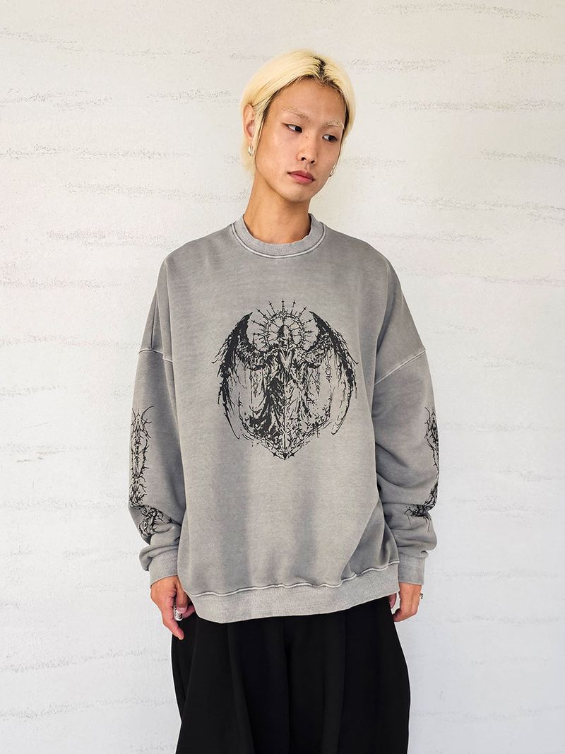 VENTIQUE Pigment Gabriel Sweatshirt 3colors