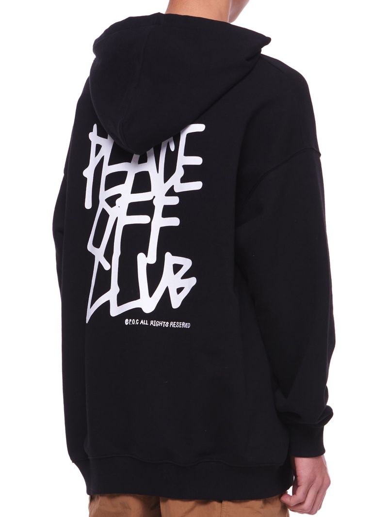 Tagging_Logo Hooded Sweatshirt BLACK