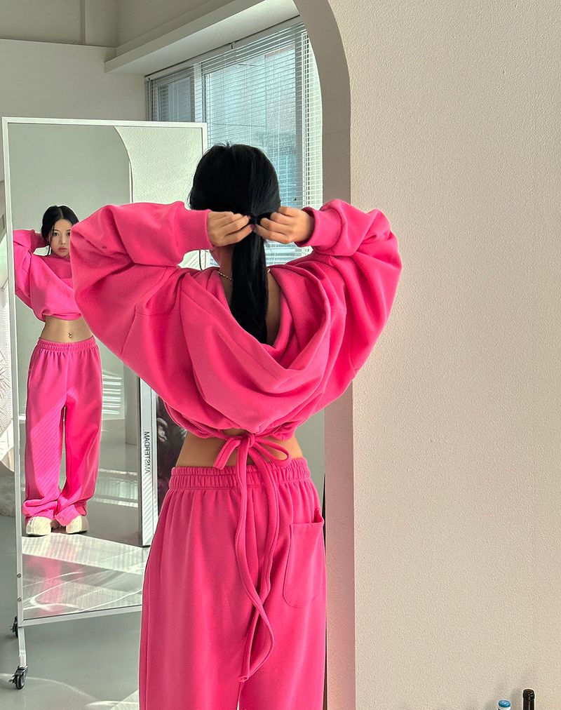 Valen Napping Backless Hoodie