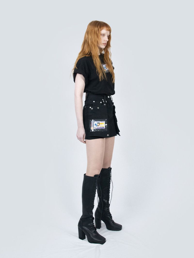 Multipass Cargo MiniSkirt (Black)