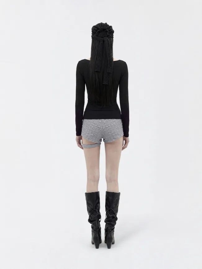 26FW★ [mnem] Offset Layer Tee