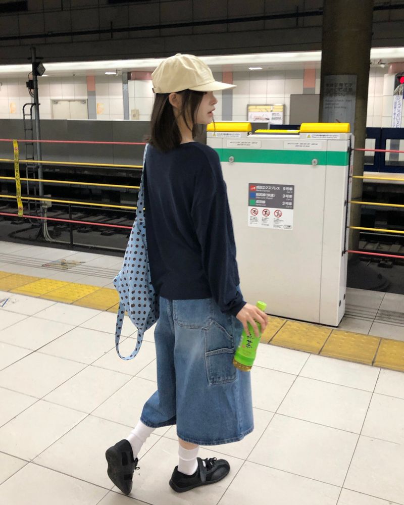 [ORIGINAL] Thomas Carpenter Bermuda Denim Pants