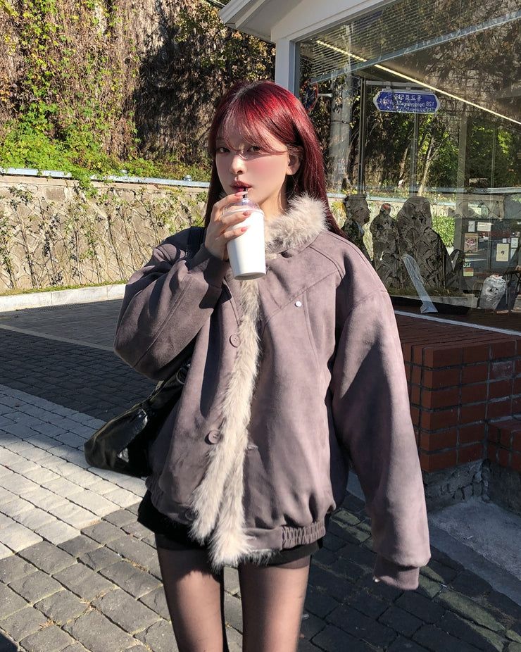 ULAN（ユレン）の「Creme Raccoon Fur Padding Mustang（Jackets/Outerwear）」
