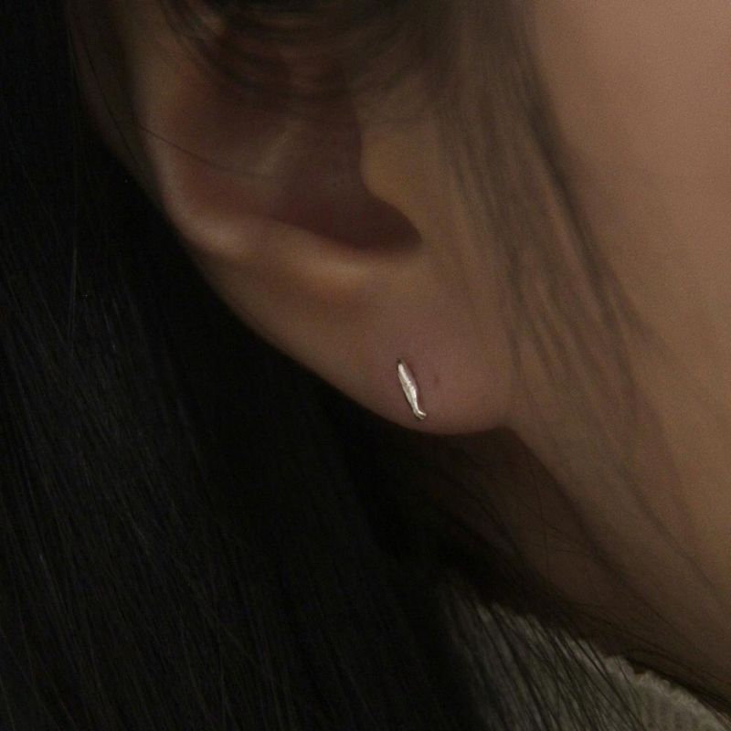 [CCNMADE] Tree&Fish Silver Earring
