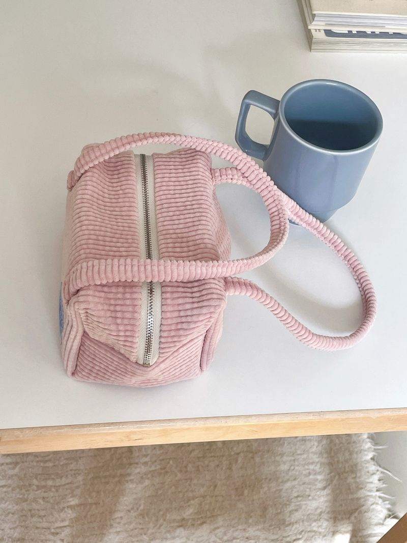 Handy pouch (corduroy softpink)