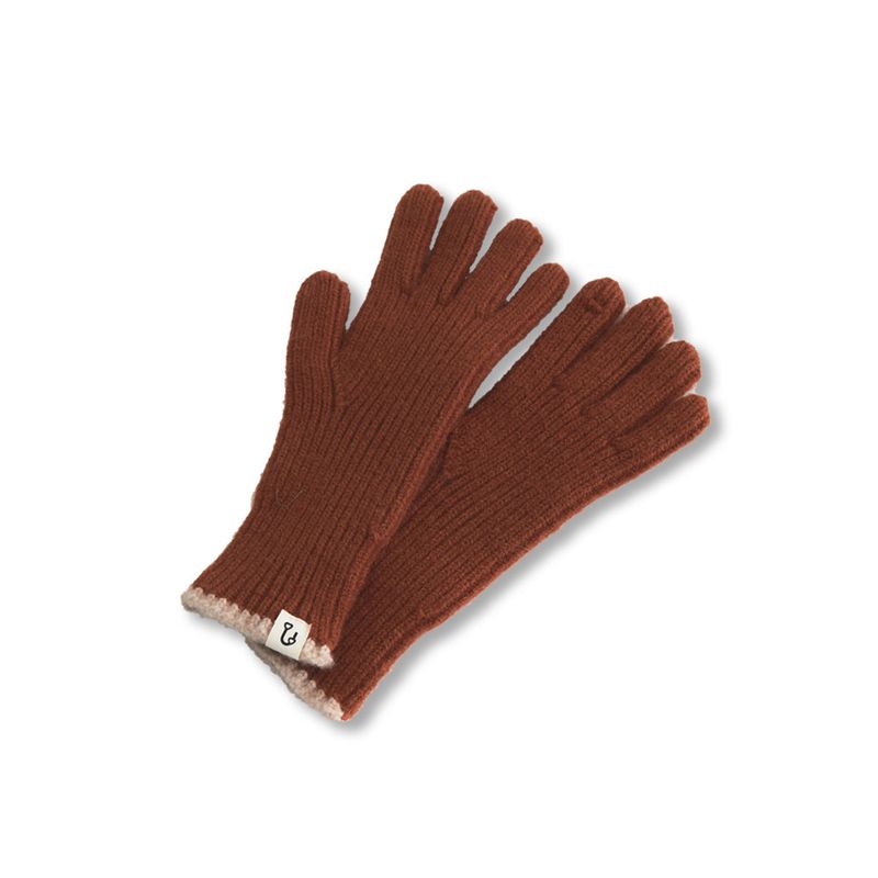 Finger Hole Touch Gloves