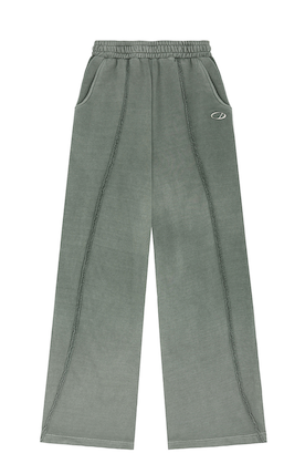 Pigment-Cut-Off-String-Wide-Pants - 6COLOR