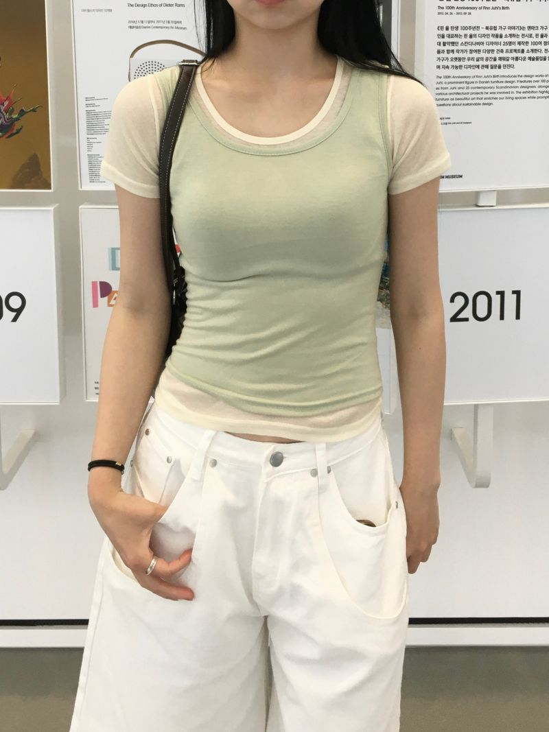 Melting Two-Way String Sleeveless (4c)