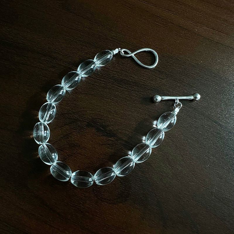 [925silver] Crystal bracelet
