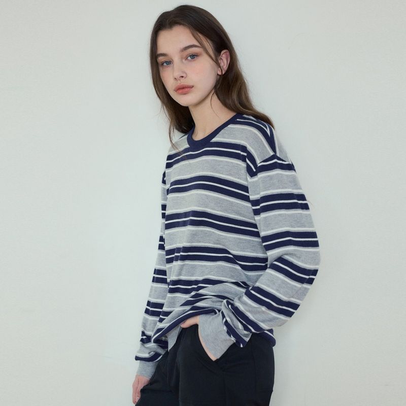 Always Howl Stripe Knit_2Color