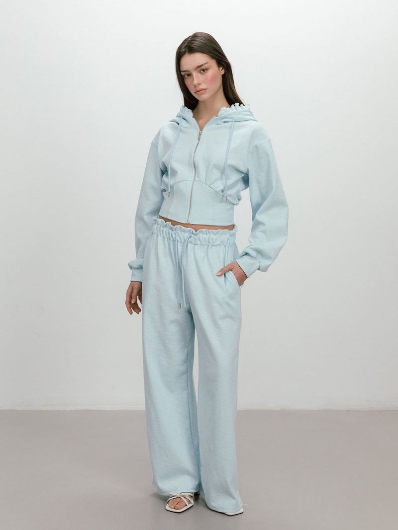 BAKE WIDE PANTS / SKYBLUE