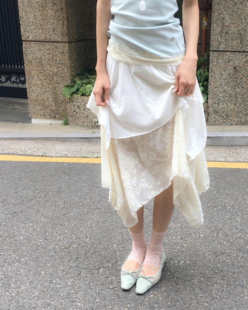 [♡MADE♡] 98 bebe lace sleeveless top ♥ 