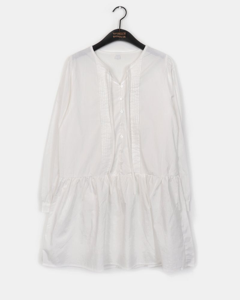 Menin Pintuck Mini Dress