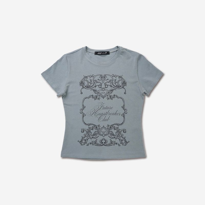 elfelfelf archives（エルフエルフエルフアーカイブ）の「HEARTBREAKERS CLUB TSHIRTS [KHAKI]（Tops）」