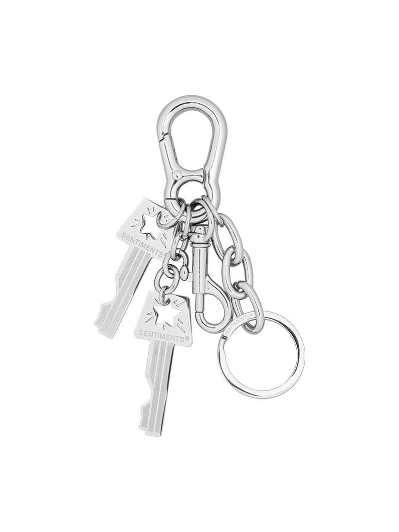 SENTIMENTS（サンティマン）の「NO.595 [SILVER] STAR KEY HOLE KEY RING（Toys/Key Holders）」