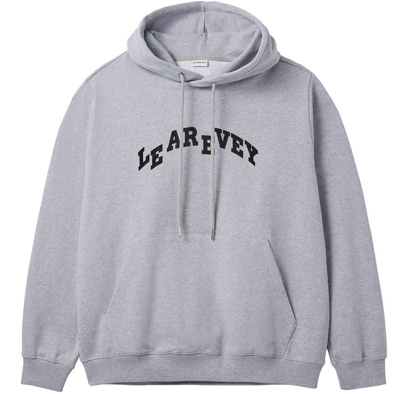 LE AREVEY（アルヴェイ）の「LE AREVEY ARCH LOGO HOODIE GRAY（Tops）」