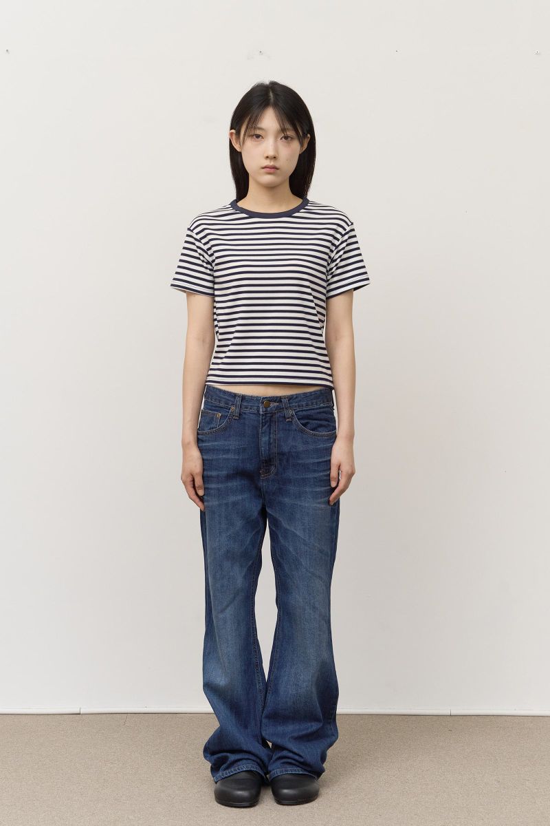 (W) View Striped Top