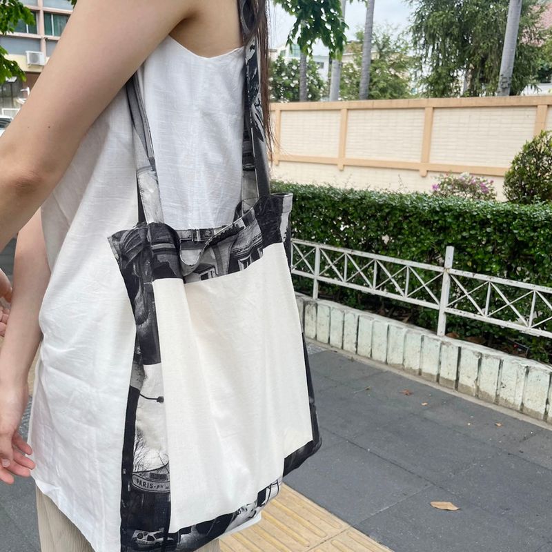 ULH side pattern eco bag
