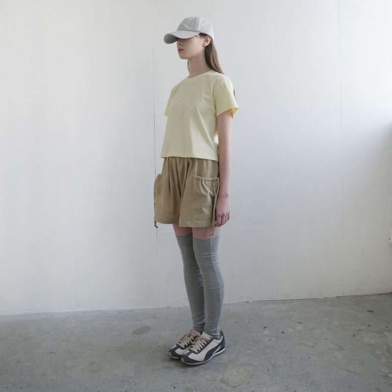 Yellow Ribbon Semi-Crop T-Shrit