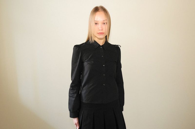 Ribbon bishop shirt